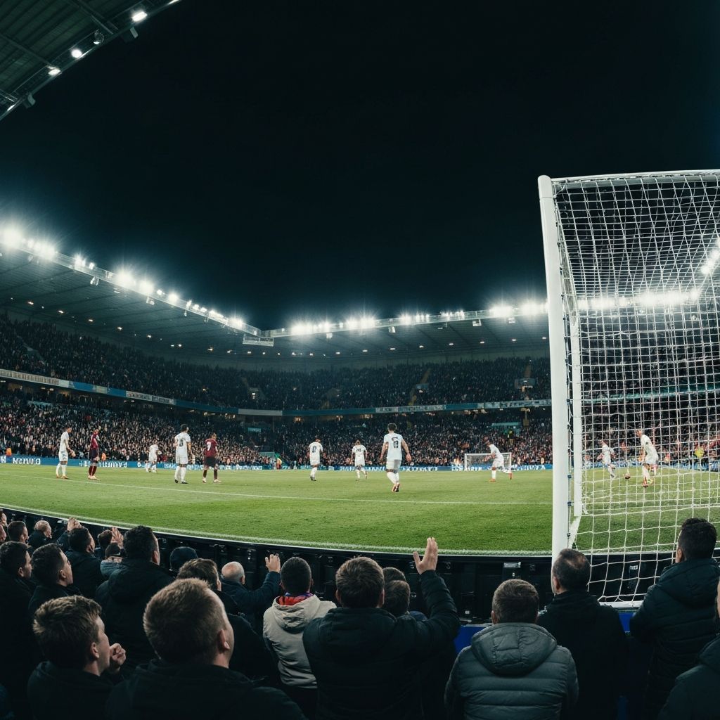 British football stadium